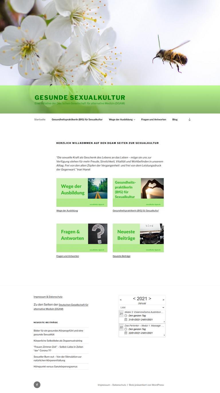 Referenzen Webseite Sexualkultur-DGAM.de